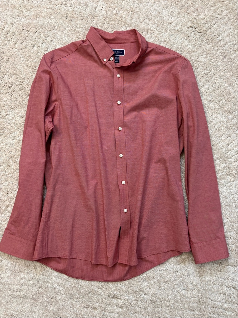 Club Room Men's Button-Down Dress Shirt